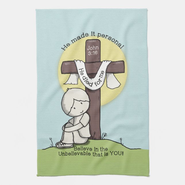 Make it Personal Kitchen Towel (Vertical)