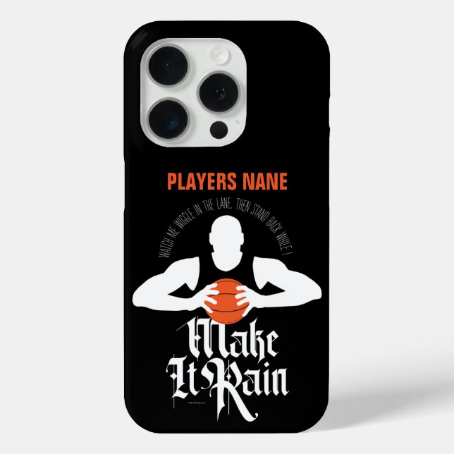 Make It Rain (Basketball) Case-Mate iPhone Case (Back)