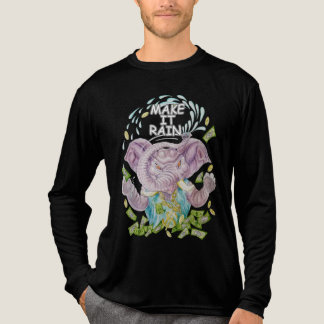 Make It Rain Designed Mens Tri-Blend Shirt