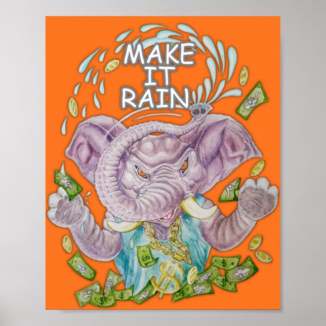 Make It Rain Poster (Front)
