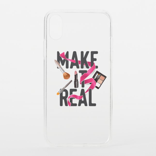 Make It Real Uncommon iPhone Case (Back)