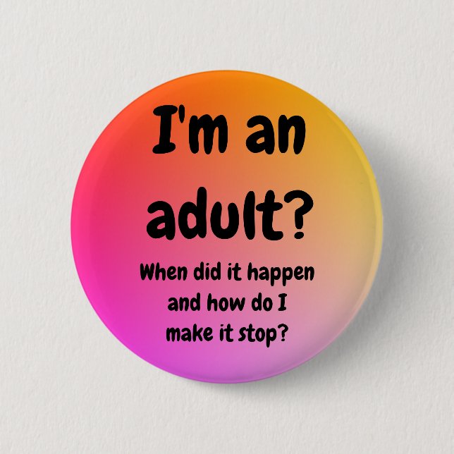 Make It Stop  Button (Front)