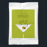 Make It Thirty Green Martini 30th Birthday Party Margarita Drink Mix<br><div class="desc">Celebrate in style with our Make It Thirty Green Martini 30th Birthday Party Margarita Drink Mix! These drink mix labels feature a chic Martini with a little humor,  perfect for setting the tone for a flirty and fun 30th birthday bash. Make your milestone unforgettable with these exciting party favors!</div>