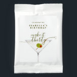 Make It Thirty Martini 30th Birthday Party Margarita Drink Mix<br><div class="desc">Celebrate in style with our Make It Thirty Martini 30th Birthday Party Margarita Drink Mix! These drink mix labels feature a chic Martini with a little humor,  perfect for setting the tone for a flirty and fun 30th birthday bash. Make your milestone unforgettable with these exciting party favors!</div>