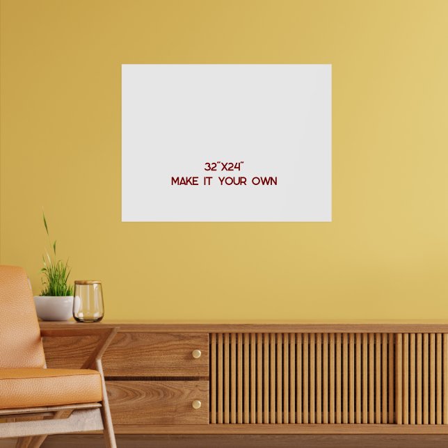 Make It Your Own 32"x24" Poster (Living Room 2)