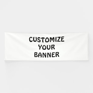 Make It Your Own 4' x 12' Indoor Banner