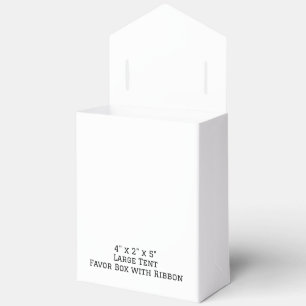 Make It Your Own 4" x 2" x 5" Large Tent Favor Boxes
