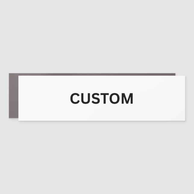 Make It Your Own Car Magnet (Front)