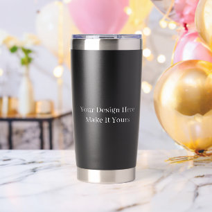 Make It Your Own Custom Water Bottle Thermal 20 oz Insulated Tumbler