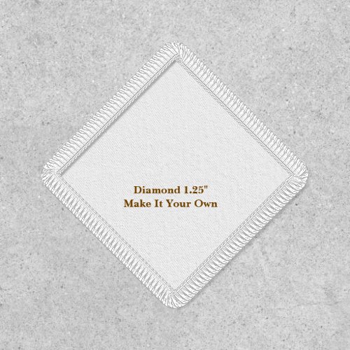 Make It Your Own Diamond 1.25" Patch
