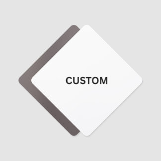 Make It Your Own Diamond Car Magnet
