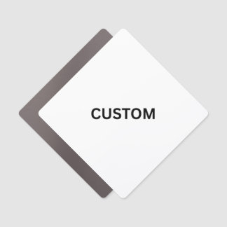 Make It Your Own Diamond Car Magnet