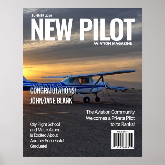 Make It Your Own Magazine Cover Poster (Front)