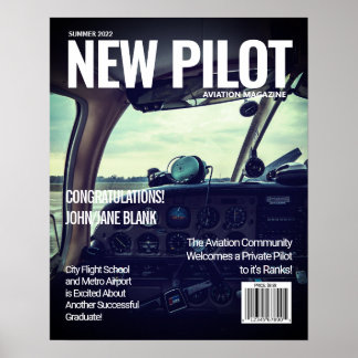 Make It Your Own Magazine Cover Poster