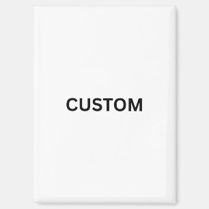 Make It Your Own Rectangle Magnet
