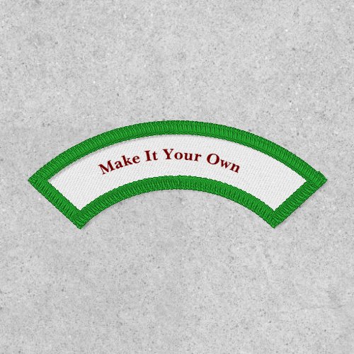Make It Your Own Rocker Upper 2.5" x 1" Patch