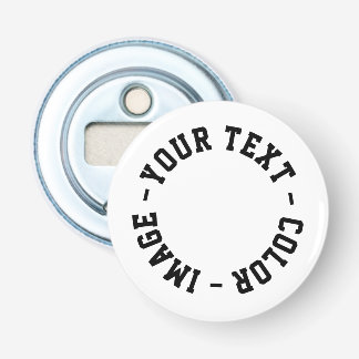 Make It Your Own Round Bottle Opener