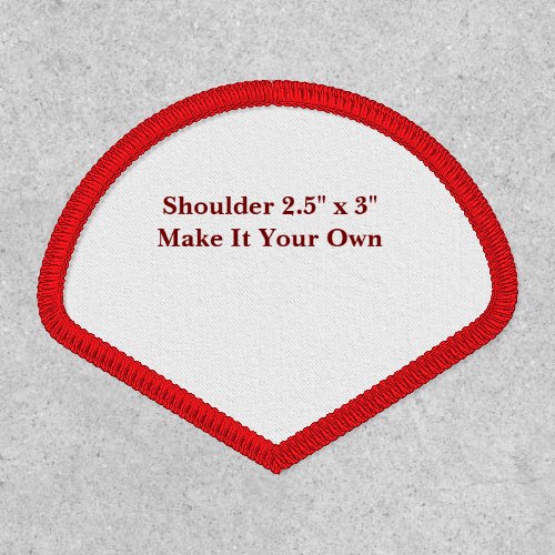 Make It Your Own Shoulder 2.5" x 3" Patch