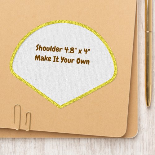 Make It Your Own Shoulder 4.8" x 4" Patch