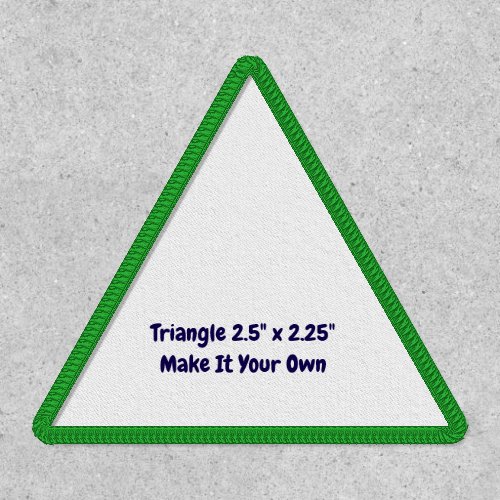 Make It Your Own Triangle 2.5" x 2.25" Patch