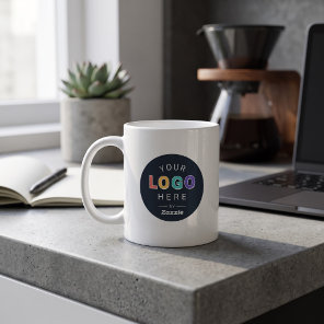 Make It Yours Custom Brand Logo Coffee Mug
