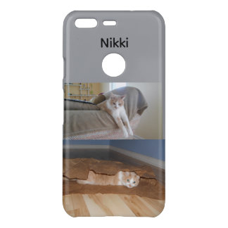 Make It Yours: Custom Cat iPhone Case – Gray