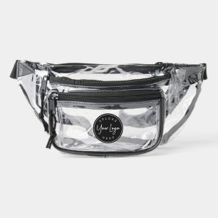 Make It Yours Custom Company Logo Clear Fanny Pack