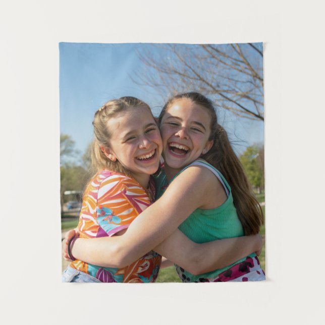 Make It Yours Custom Image Wall Tapestry (Front)