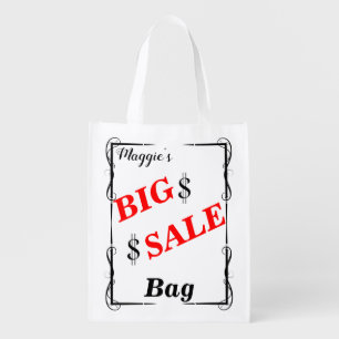 Make It Yours Stylish Big Sale Shopping Grocery Bag