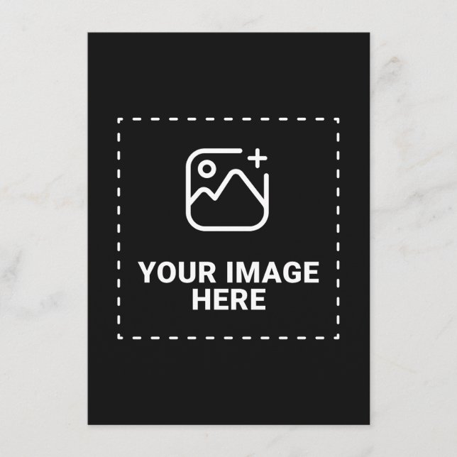 Make It Yours With Picture Design Menu (Front)