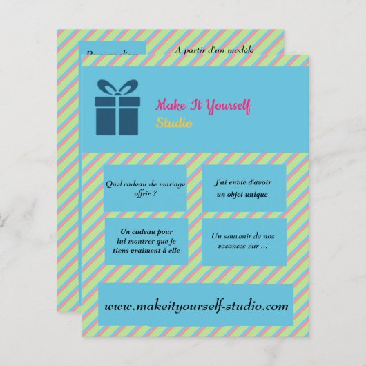 make it yourself (Front/Back)