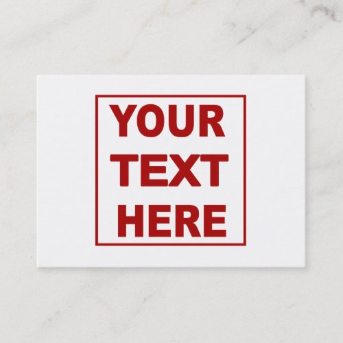 Make It Yourself Custom Business Cards