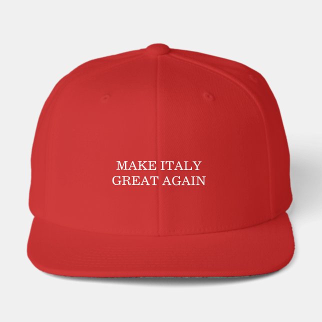 Make Italy Great Again Visor (Front)