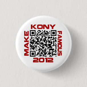 Make Kony Famous 2012 Video QR Code Joseph Kony Button