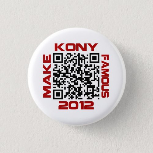 Make Kony Famous 2012 Video QR Code Joseph Kony Button