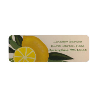 Make Lemonade Label