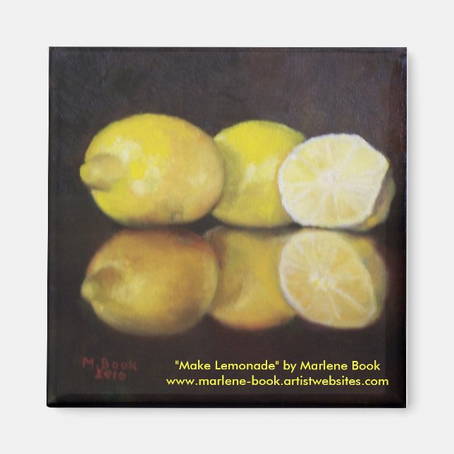 Make Lemonade Magnet (Front)