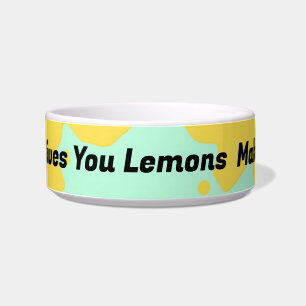 Make Lemonade Pet Bowl