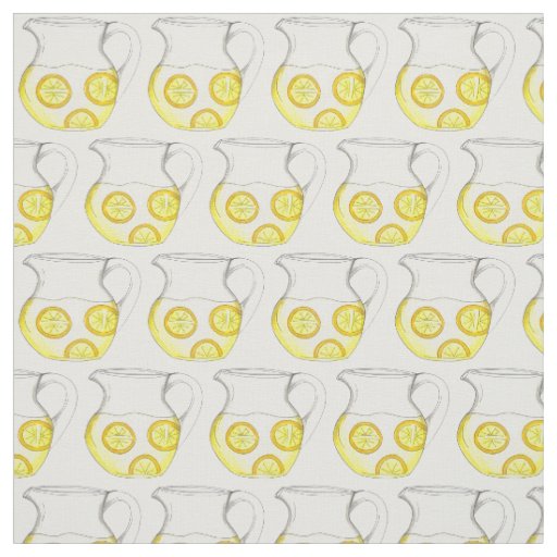 Make Lemonade Pitchers w/ Lemon Ade Lemons Fabric