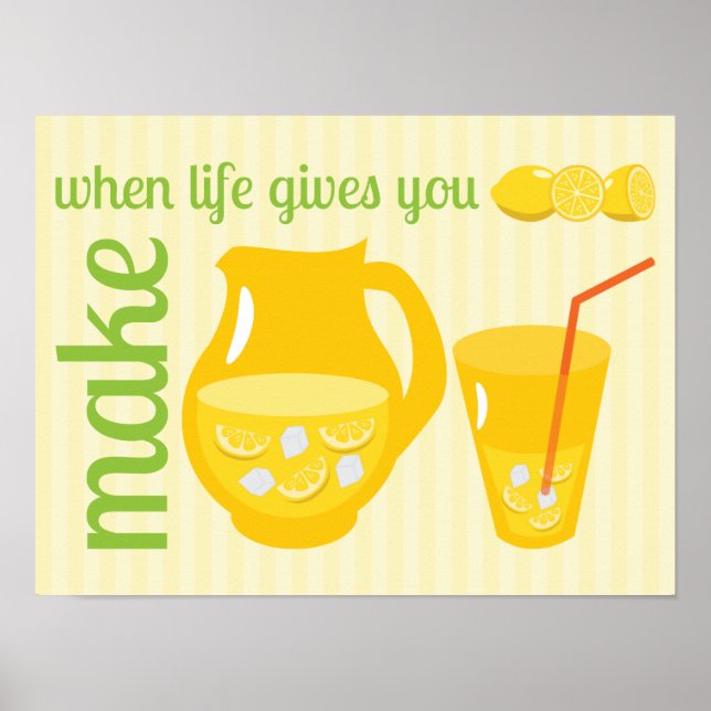 Make Lemonade Poster (Front)