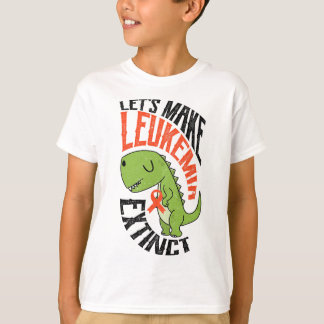 Make Leukemia Extinct Dinosaur Hematologist Fossil T-Shirt
