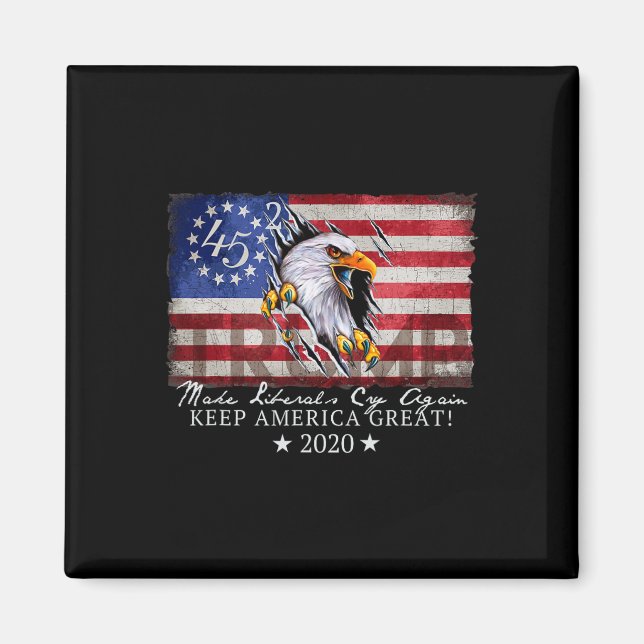 Make Liberals Cry Again T - Donald Trump Election  Magnet (Front)