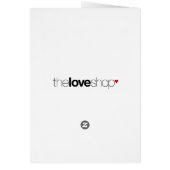 MAKE LOVE NOT WAR CARDS (Back)