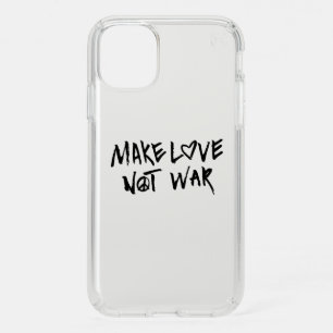 Make Love Not War Speck iPhone 11 Case