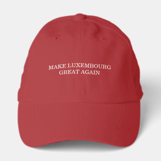 Make Luxembourg Great Again Performance Cap