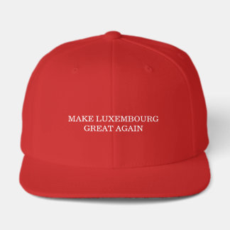 Make Luxembourg Great Again Visor