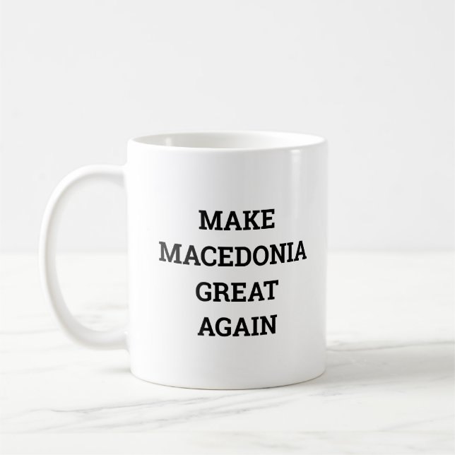 Make Macedonia Great Again Coffee Mug (Left)
