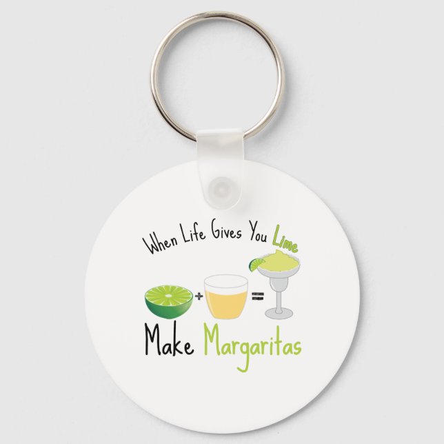 Make Margaritas Keychain (Front)