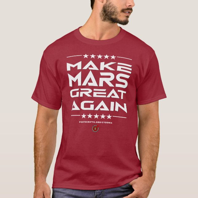 Make Mars Great Again T-Shirt (Front)