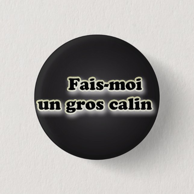 make me a big cock pinback button (Front)